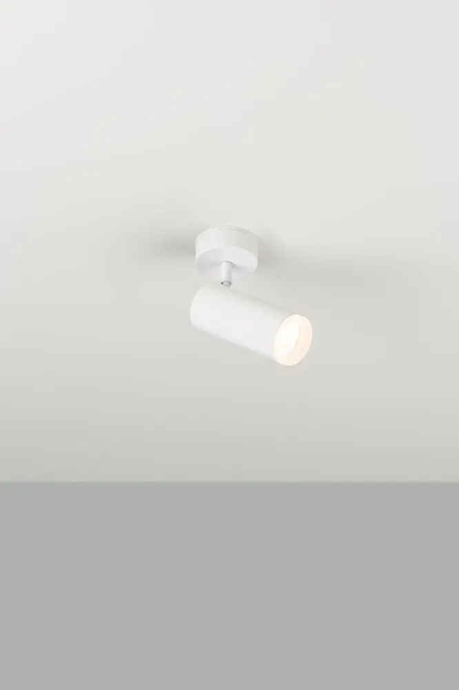 Milan - Haul 55 Wall / ceiling lamp H.9 cm Led DOB textured white