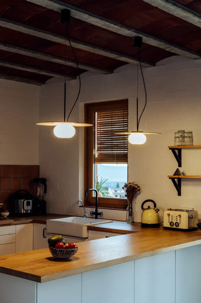 Milan - Knock Pendant G9 ash wood
