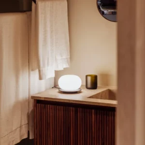 Milan - Knock Table Lamp G9 ash wood