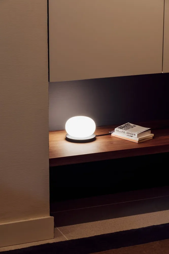 Milan - Knock Table Lamp G9 ash wood
