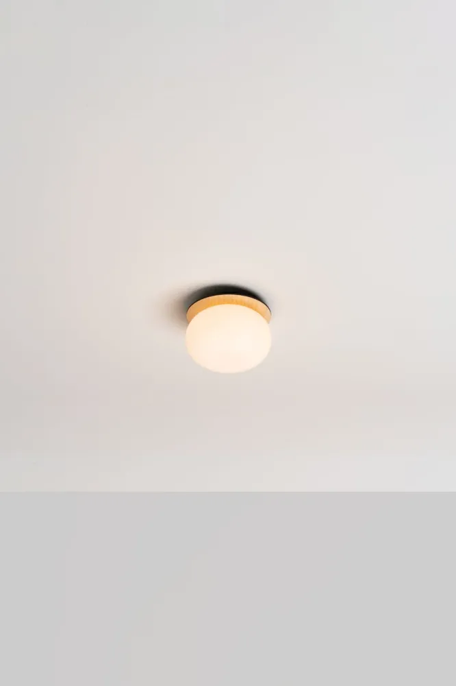 Milan - Knock Wall/ceiling lamp G9 @ 15 cm ash wood