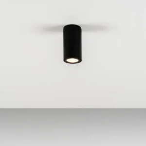 Milan - Kronn ceiling lamp GU10 H.11 cm textured black