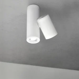 Milan - Kronn ceiling lamp 2x GU10 textured white