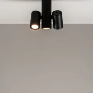 Milan - Kronn ceiling lamp 3 x GU10 textured black