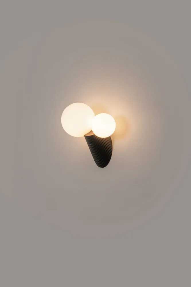 Milan - Land Wall light G9x2 Anthracite grey