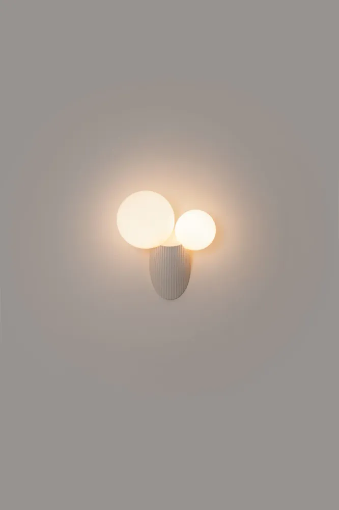 Milan - Land Wall light G9x2 Visón