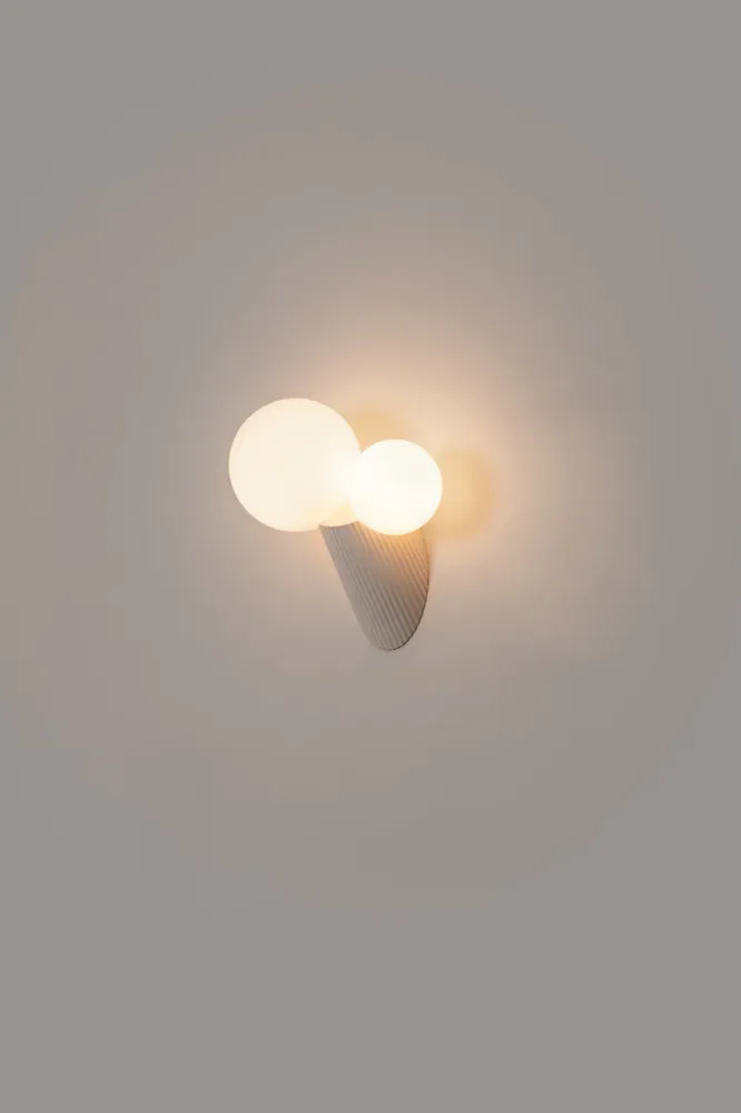 Milan - Land Wall light G9x2 Visón