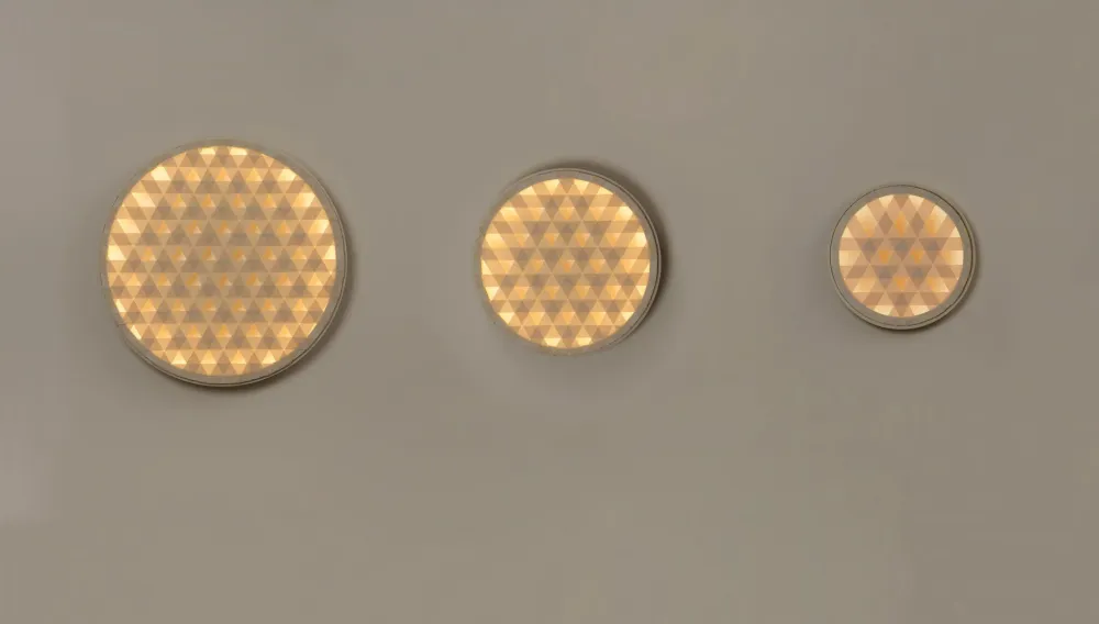Milan - Loom wall lamp Led STRIP @45 cm white