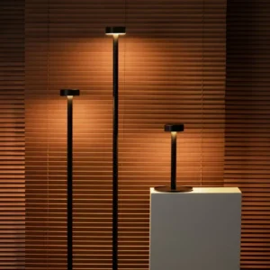 Milan - Peak Lane Floor lamp H.170 cm Led PCB Textured black