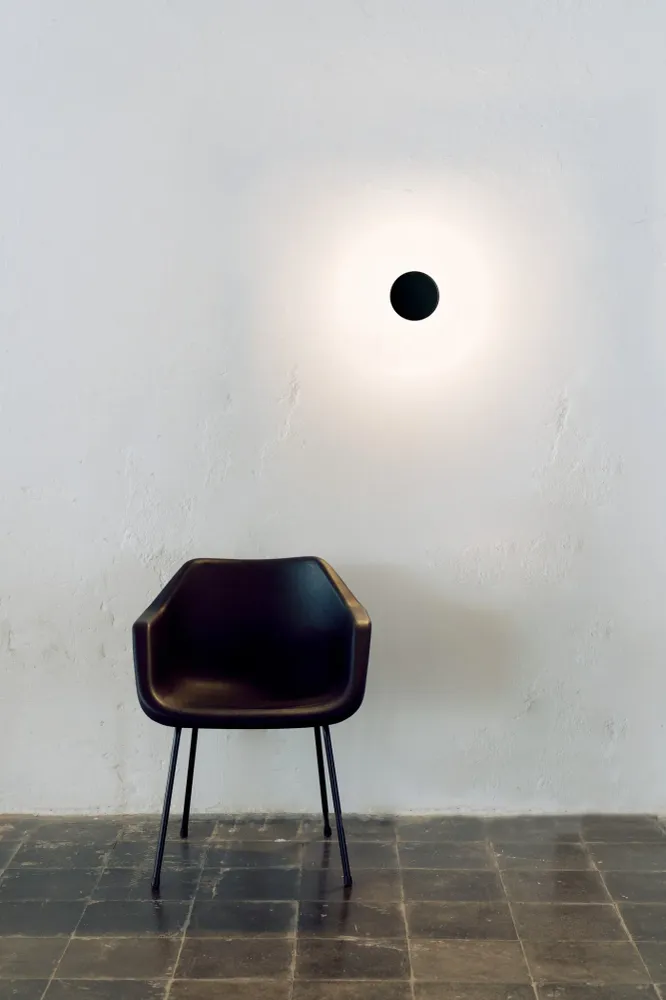 Milan - Peak Wall light Led PCB Textured black