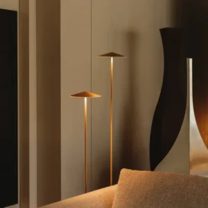 Milan - Pla Floor lamp 120 metallic gold