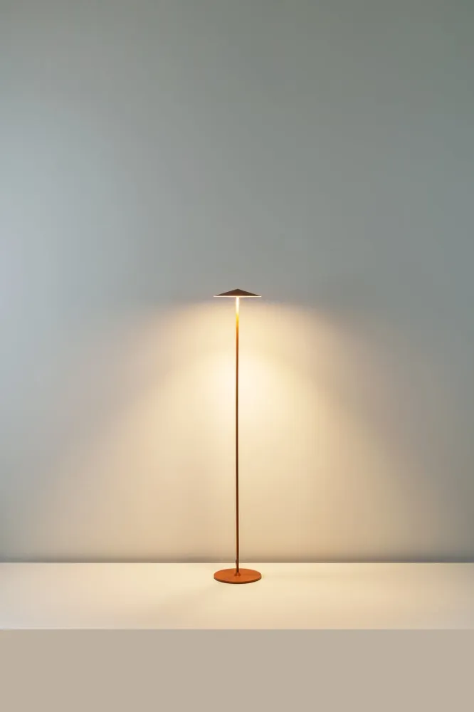 Milan - Pla Floor lamp 120 metallic cupper