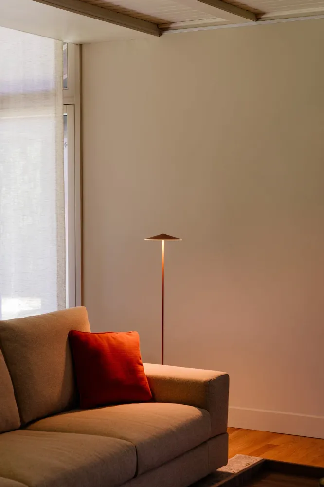 Milan - Pla Floor lamp 120 metallic cupper