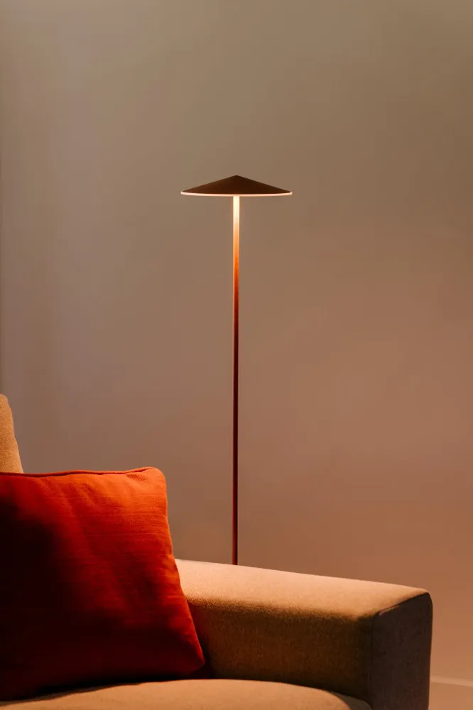 Milan - Pla Floor lamp 120 metallic cupper