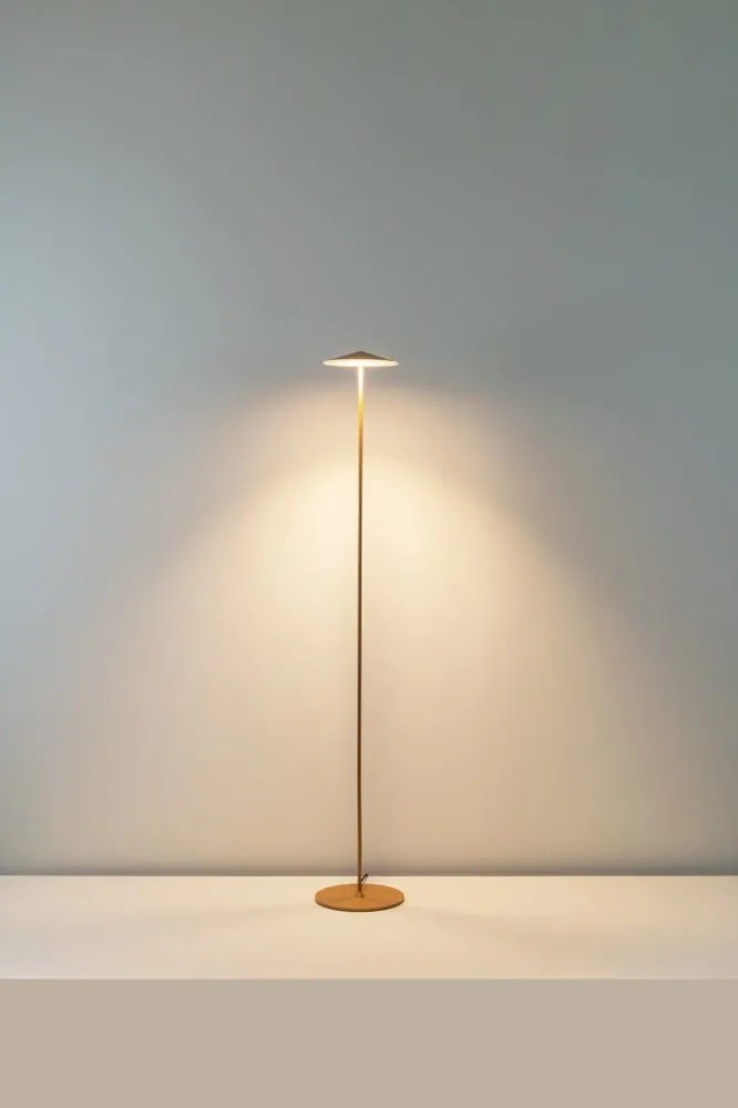 Milan - Pla Floor lamp 160 metallic gold