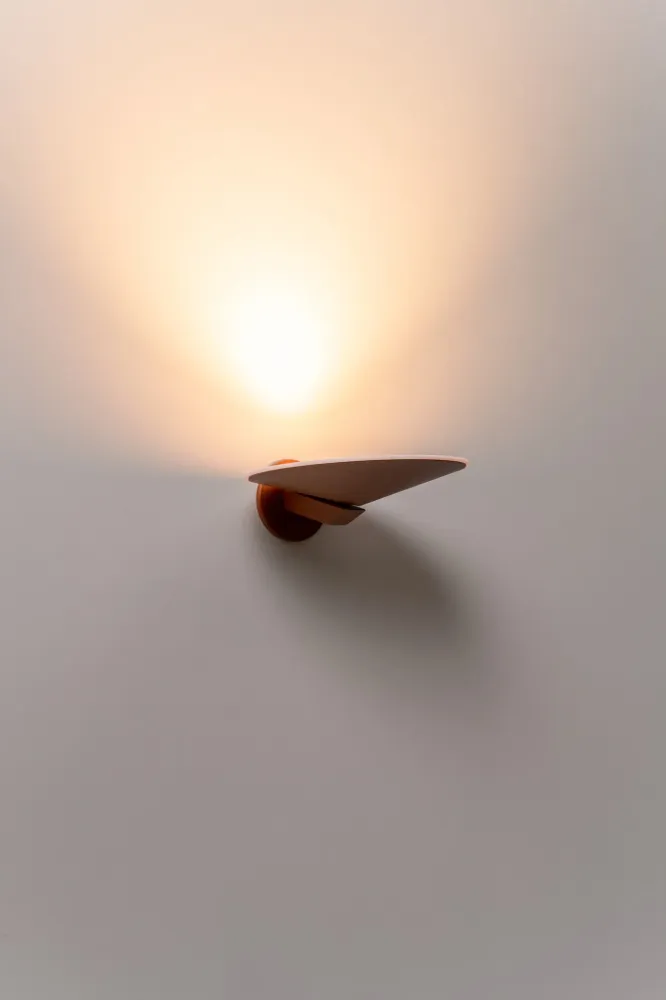 Milan - Pla Wall light Led metallic cupper