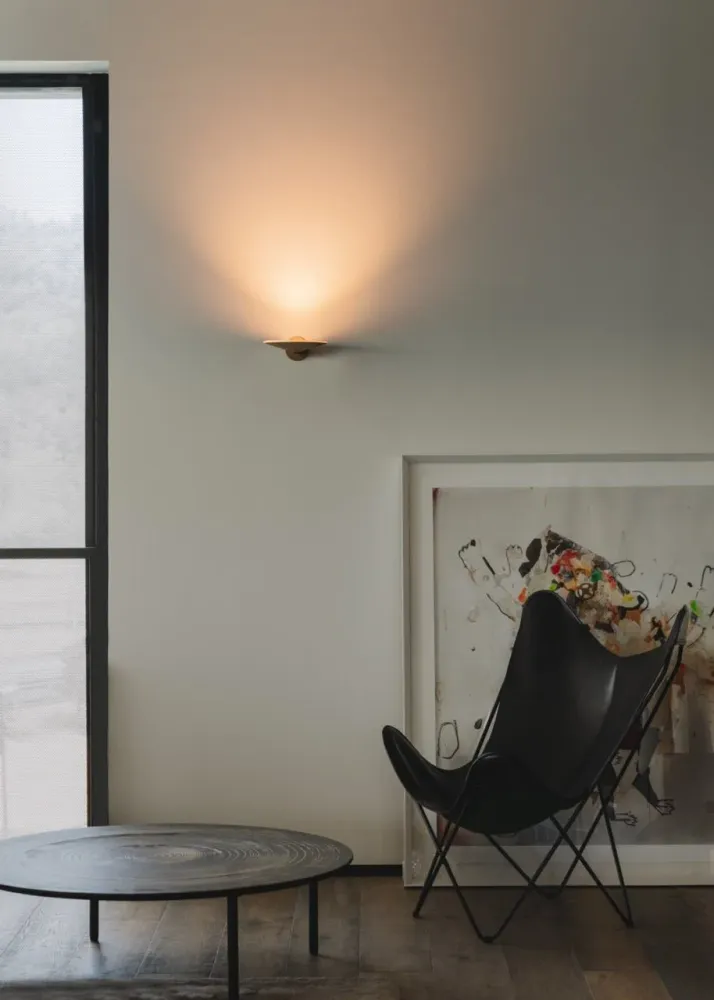 Milan - Pla Wall light Led metallic cupper