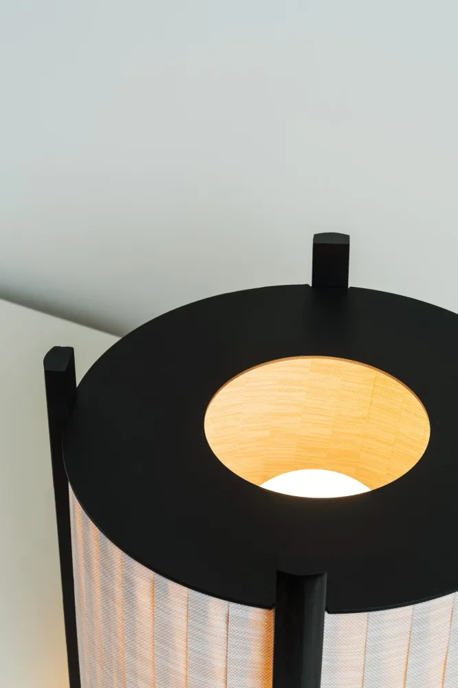 Milan - Rol Cinned Shade 25x40 Black Iroko