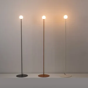 Milan - Symphony Floor lamp G9 H. 130 cm textured anthracite grey