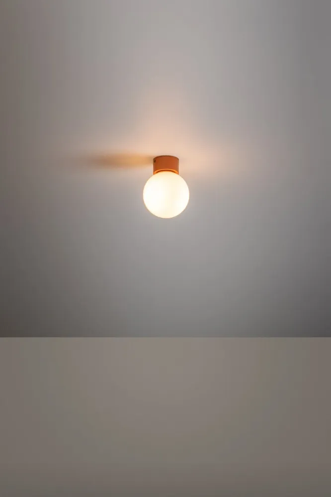 Milan - Symphony Wall lamp G9 textured copper