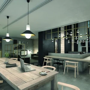 Milan - Tagomago Big pendant E27 textured white