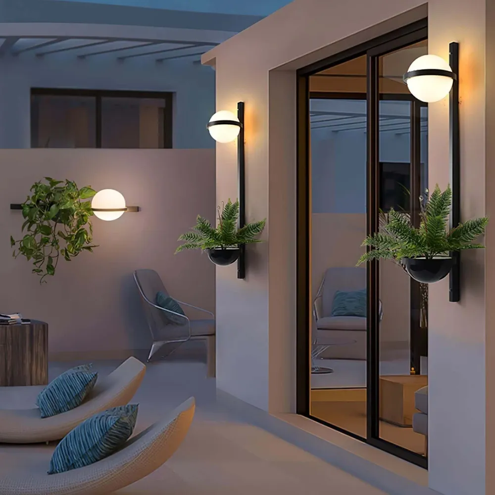 Moderne Buitenwandlamp - Waterdicht