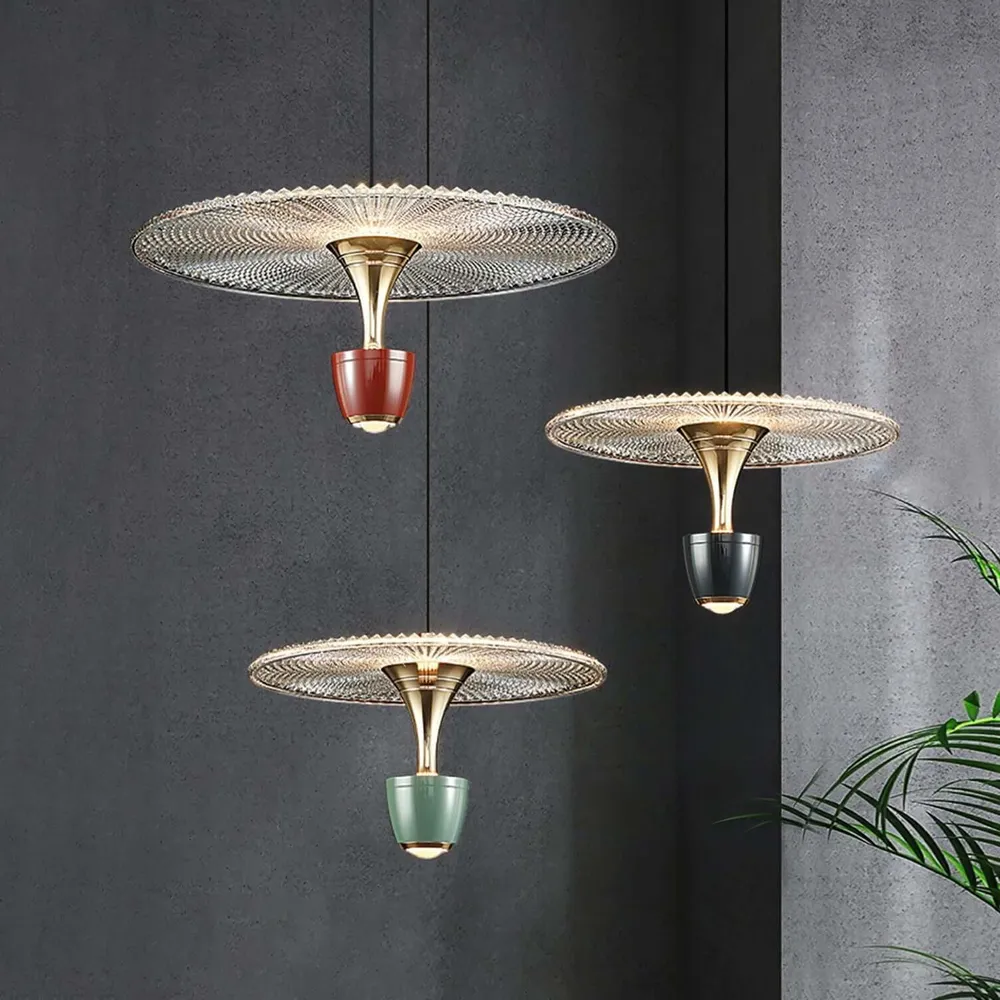 Moderne LED Schijf Hanglamp - Elegant & Stijlvol