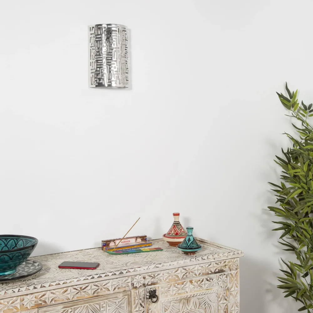 Musarkat aluminium Arabische wandlamp