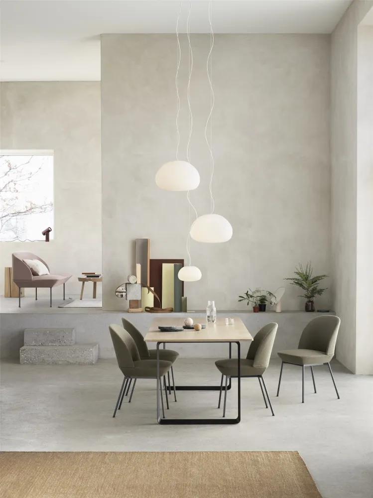 Muuto Fluid hanglamp Ø23 cm Opal White