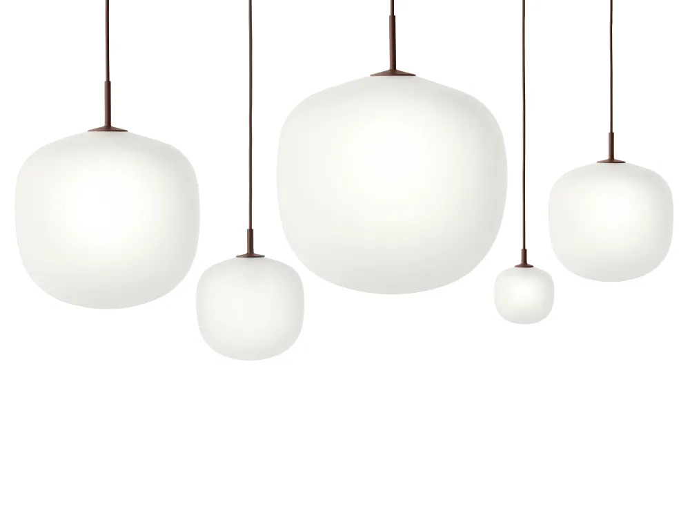 Muuto Rime hanglamp Ø18 cm Deep Red