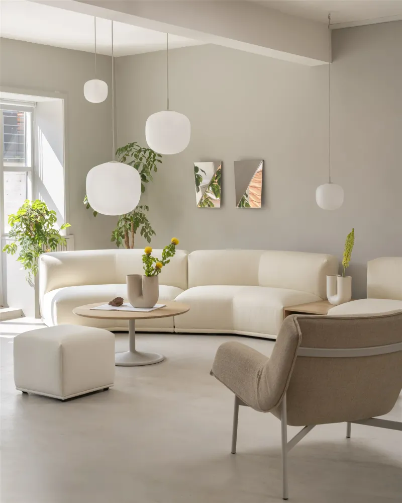 Muuto Rime hanglamp Ø45 cm Orange