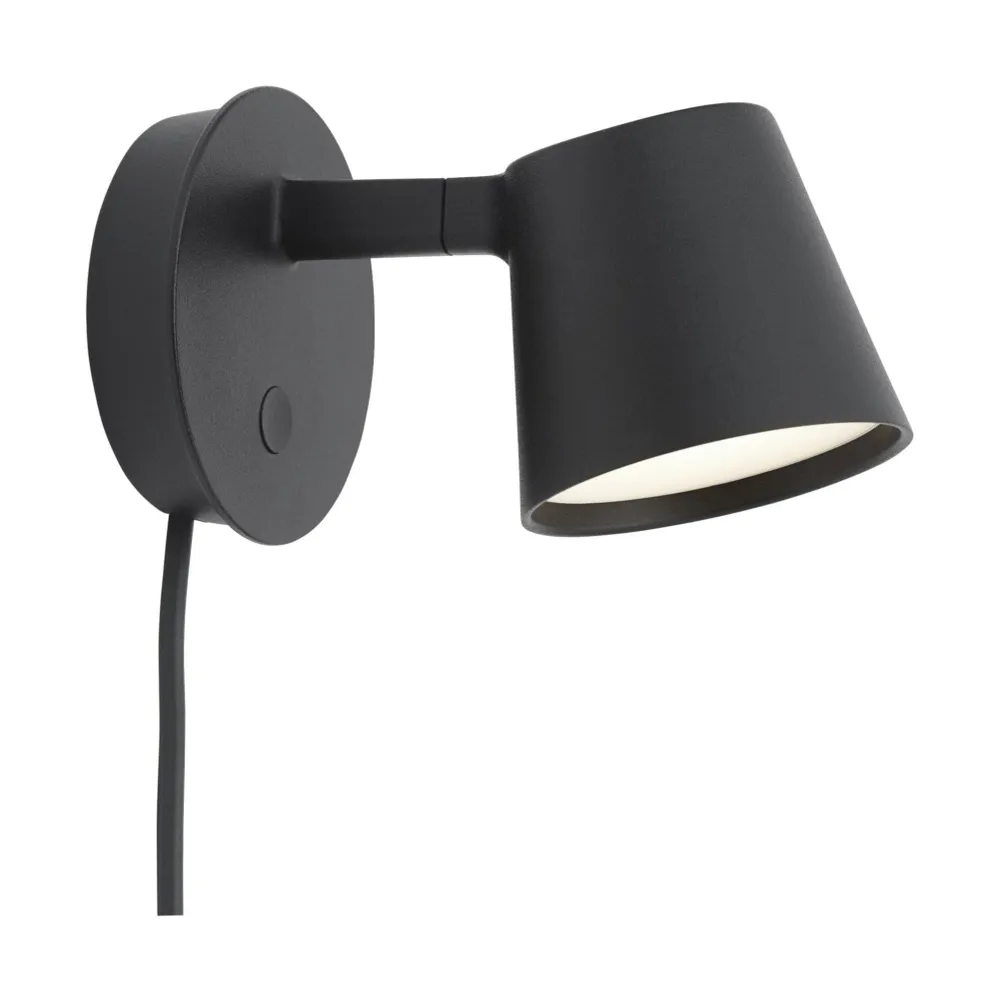 Muuto Tip muurlamp Black