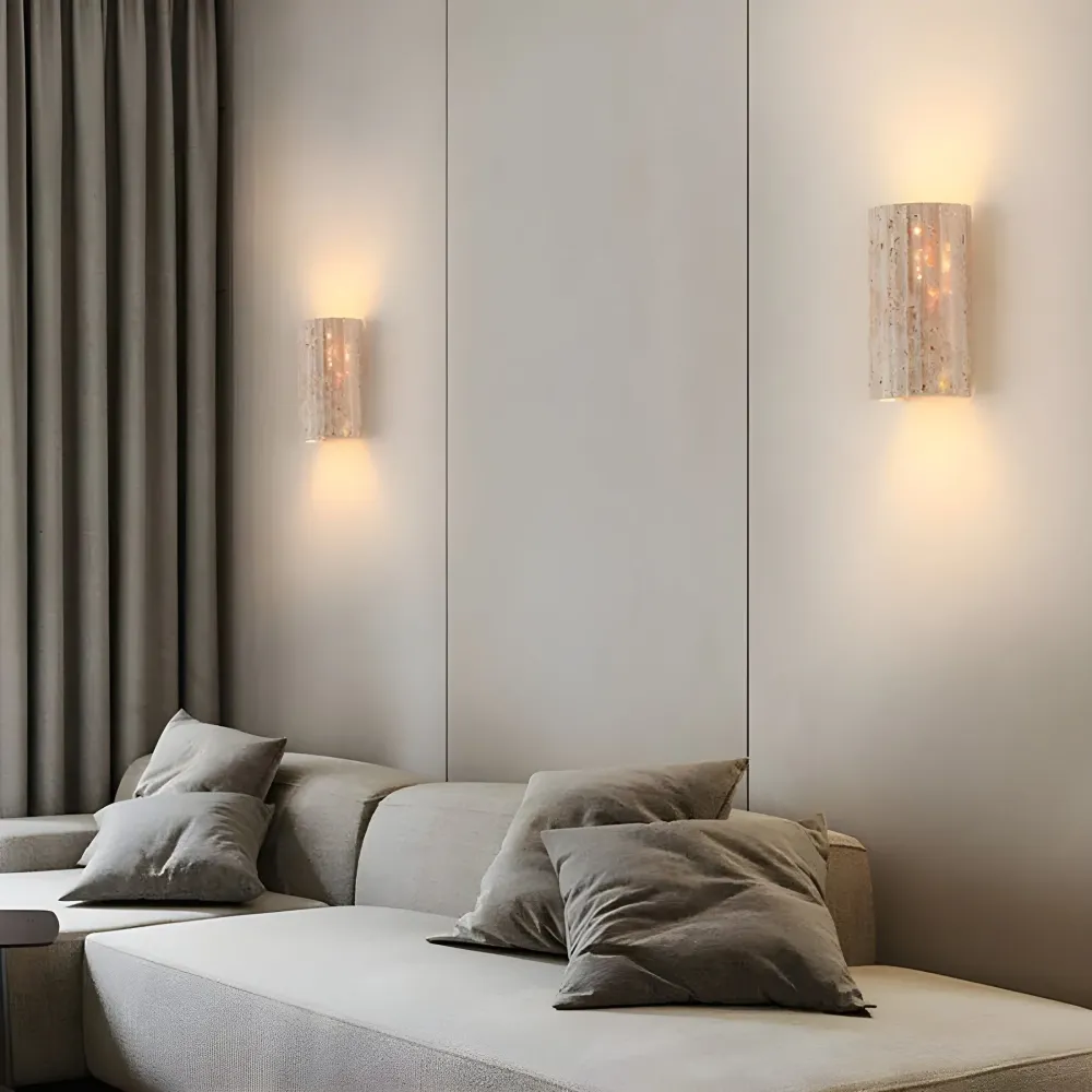 Natuurstenen Wandlamp - Elegant Design