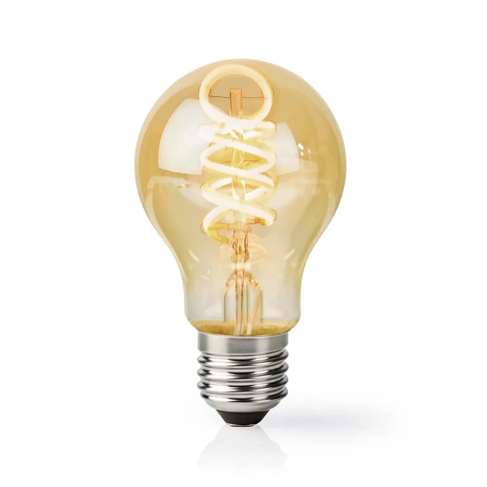 Nedis Wifilrt10A60 Smartlife Led Filamentlamp Wi-Fi E27 360 Lm 4.9 W Warm To Cool White 1800 - 6500 K Glas Android&Trade;...