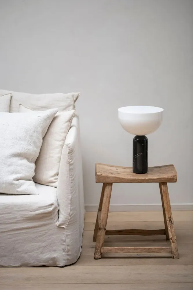 Kizu Tafellamp Zwart Marmer New Works