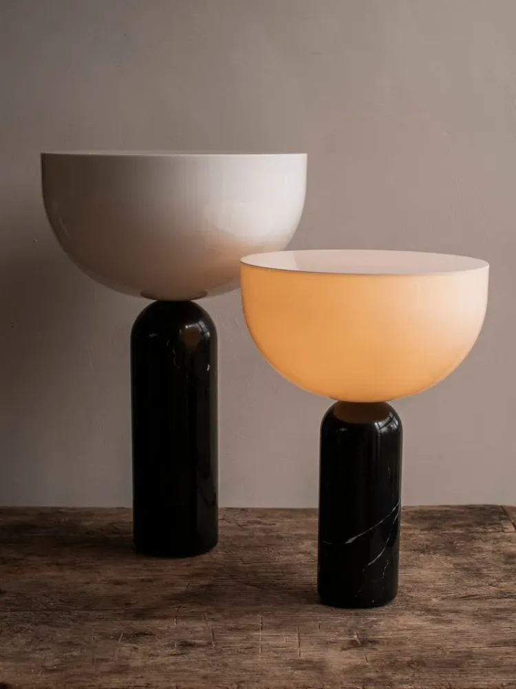 Kizu Tafellamp Zwart Marmer New Works