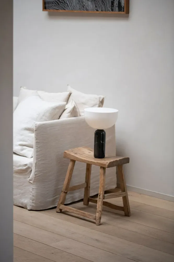Kizu Tafellamp Zwart Marmer New Works
