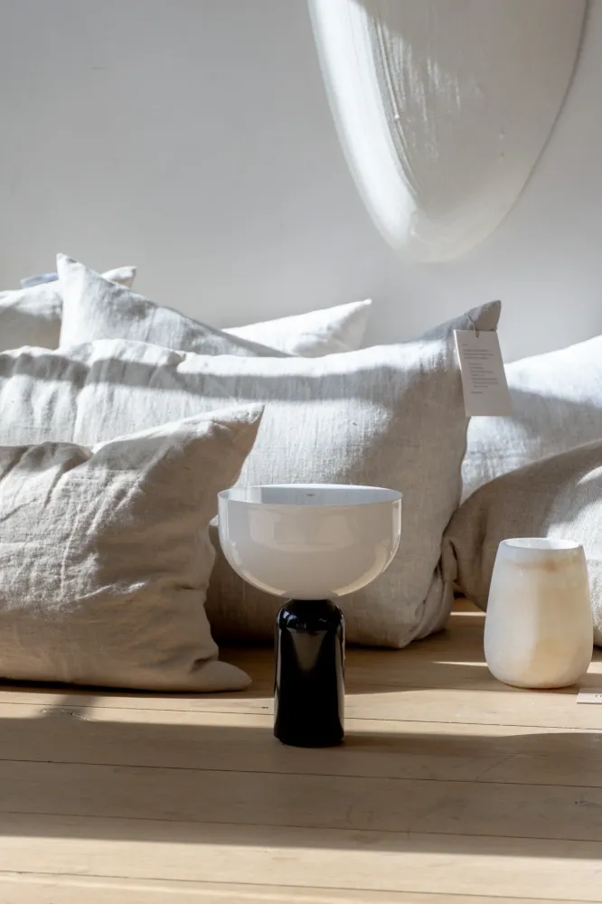 Kizu Tafellamp Zwart Marmer New Works