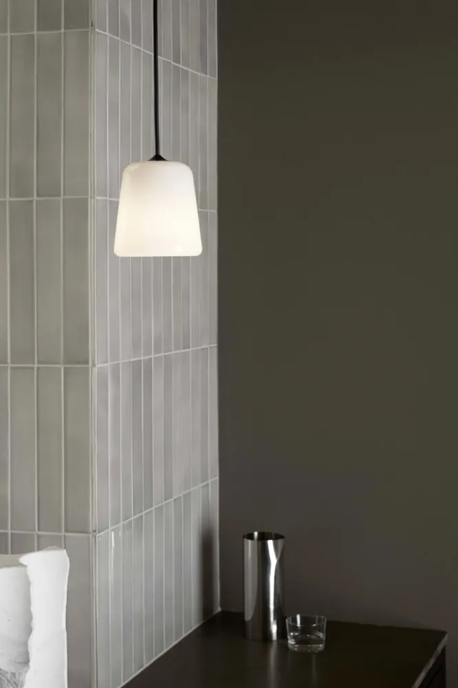 Material Pendant Lamp White Marble New Works