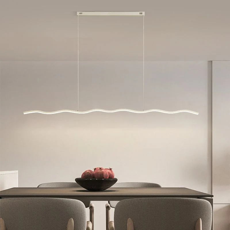 LouiseGlow - Moderne LED hanglamp zwart en wit Niyra
