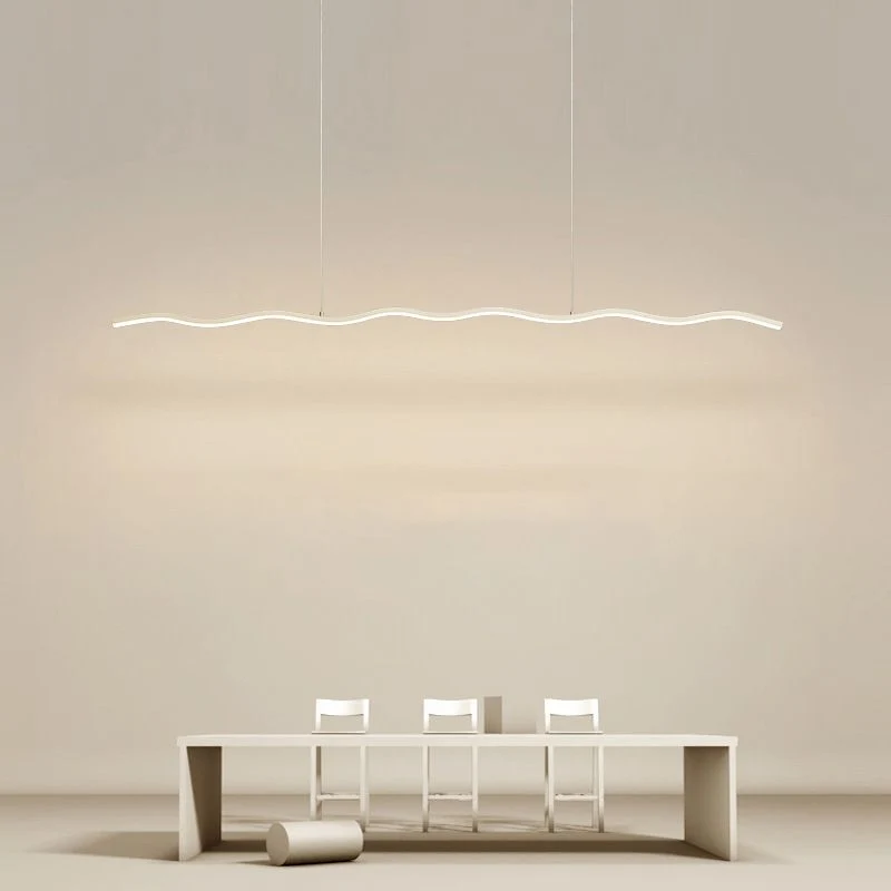 LouiseGlow - Moderne LED hanglamp zwart en wit Niyra