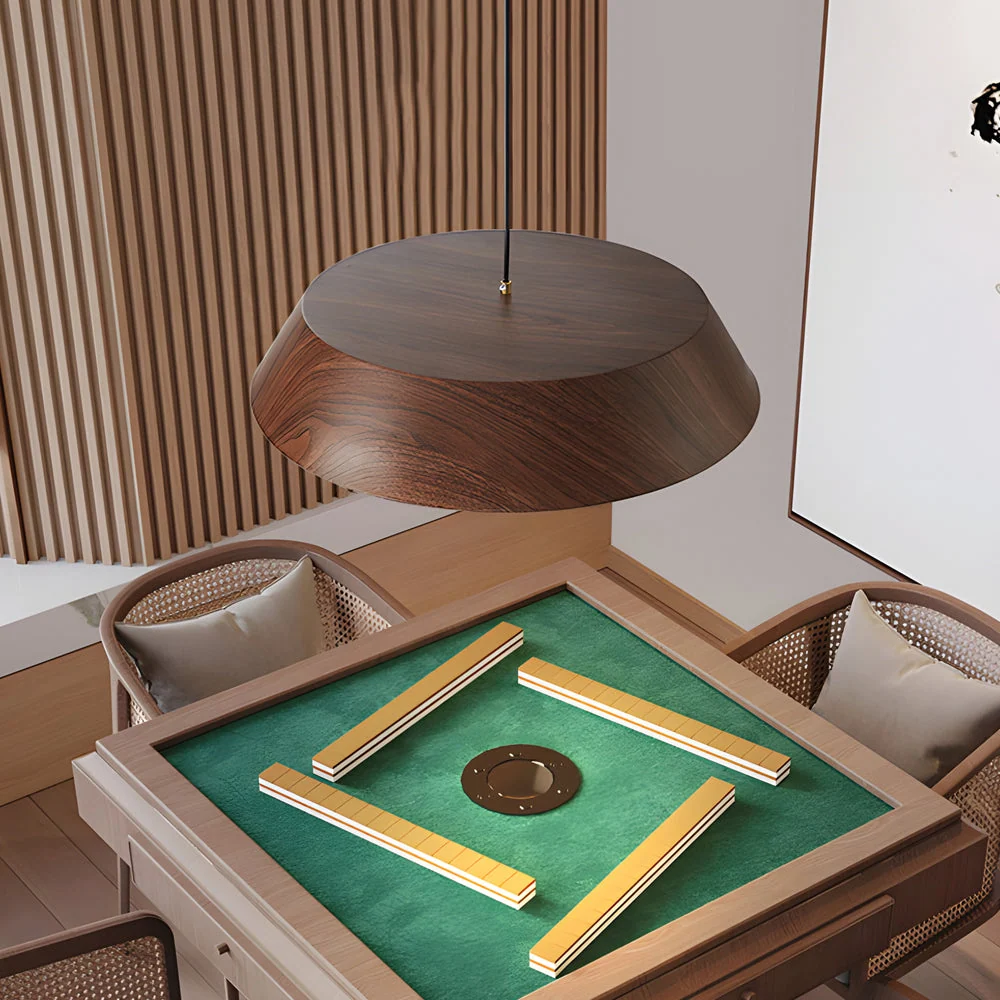 ZenCircle – LED-hanglamp hout met Japanse stijl Niyra