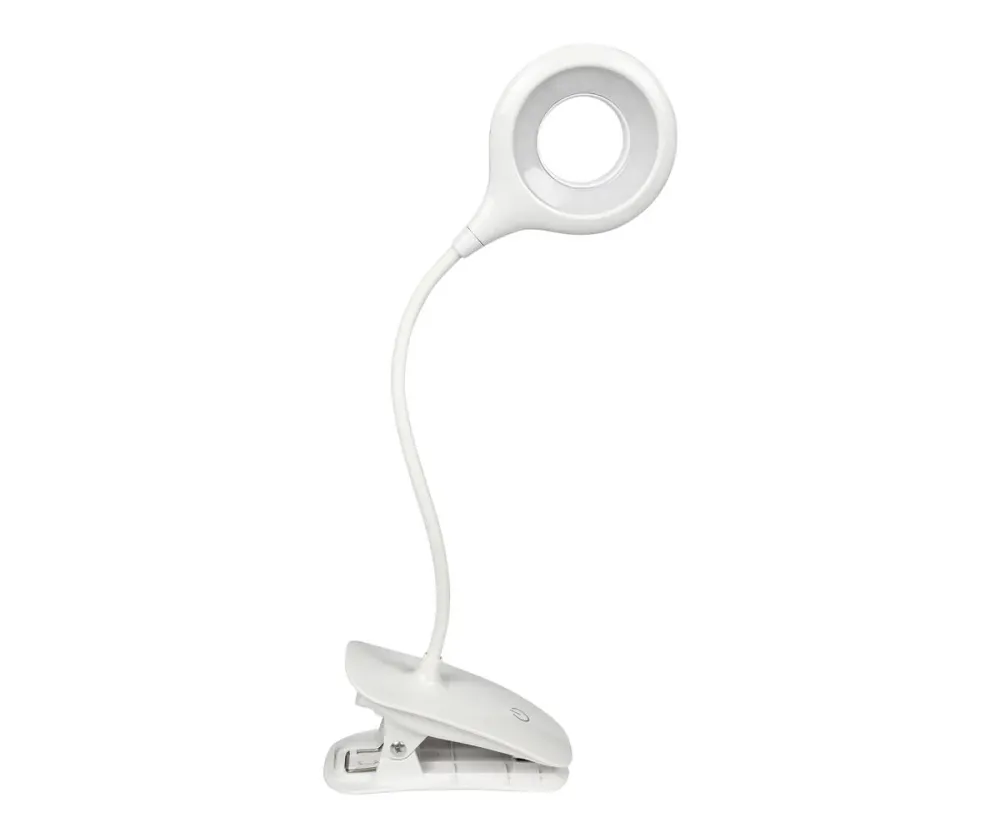 LED Klemlamp 3W USB Oplaadbaar, Dimbaar voor Lezen en Werkplek NN 8
