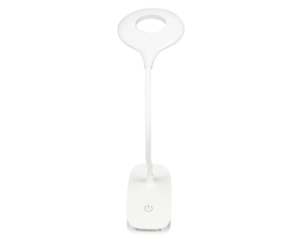 LED Klemlamp 3W USB Oplaadbaar, Dimbaar voor Lezen en Werkplek NN 8