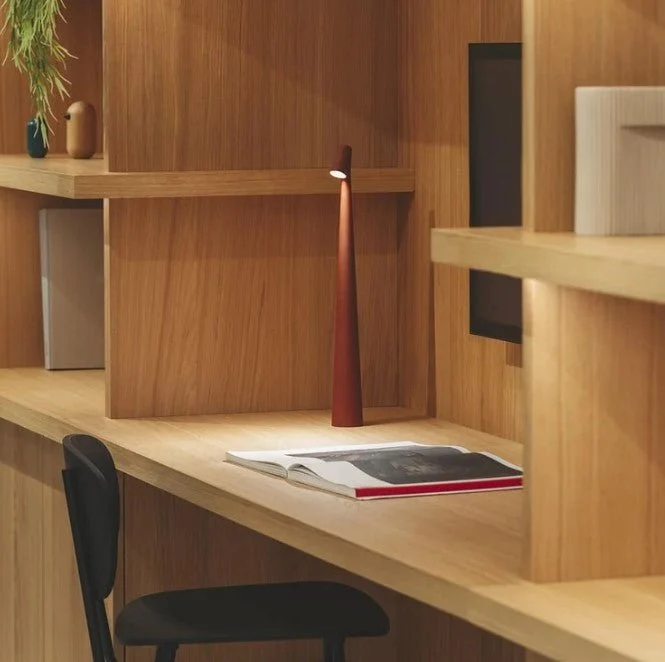 Noordse Sfeerlamp | Draadloos | LED Leeslamp | Tafellamp
