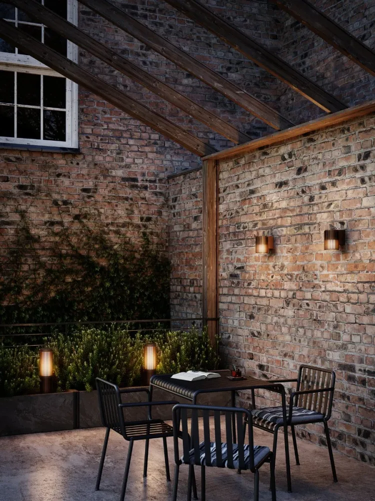 Aludra 45 | Tuin lamp | Metallic bruin Nordlux