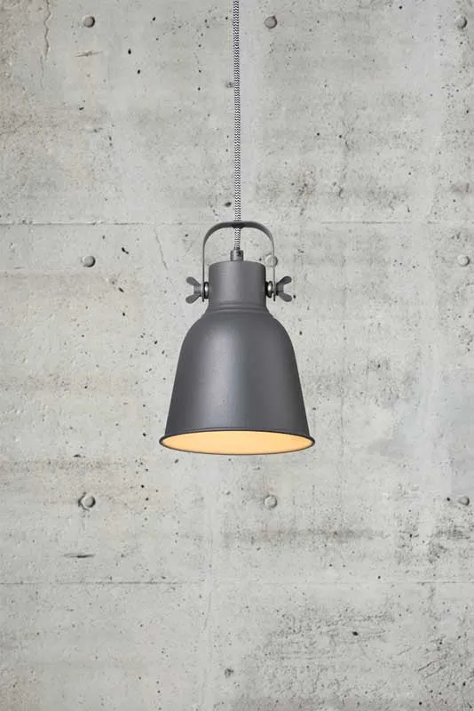 Nordlux Adrian Hanglamp - Ø16cm - E27 - Zwart