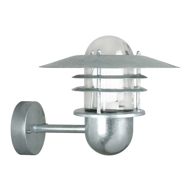 Nordlux Agger Wandlamp Buiten | E27 - IP54 | Verzinkt | Seaside