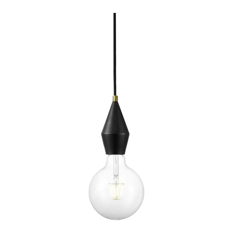 Nordlux Aud Hanglamp - Ø6,5cm - E27 - Zwart