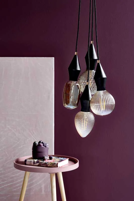 Nordlux Aud Hanglamp - Ø6,5cm - E27 - Zwart